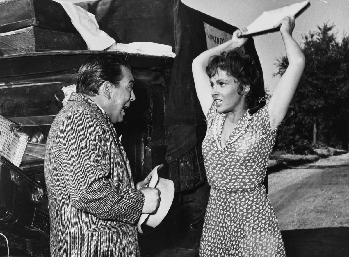 Giovanni Battista Poletto - Gina Lollobrigida in "pane Amore e Fantasia"