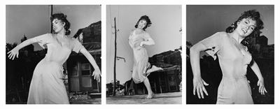 Gina Lollobrigida - Tre stampe vintage alla gelatina ai sali d'argento