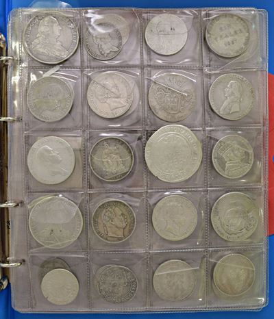 Monete della Germania, Vari Stati dal XVI secolo al XIX secolo, collezione di circa 240 unità
