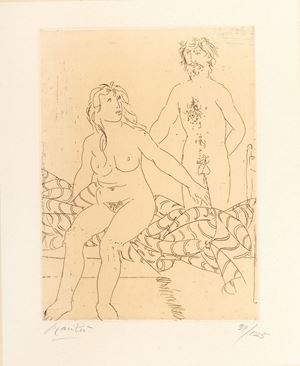 Manzù Giacomo - Lovers