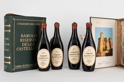 Marchesi di Barolo, Riserva della Castellana 1943, 4 bottiglie in astuccio