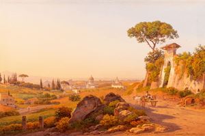 Roma, veduta da Monte Mario