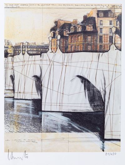 The Pont Neuf Wrapped, Project For Paris, 1976