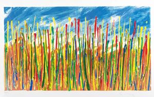 Schifano Mario - Wheat field