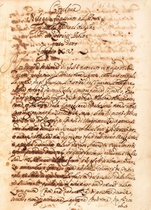 Conclavi - Vita di Sisto V