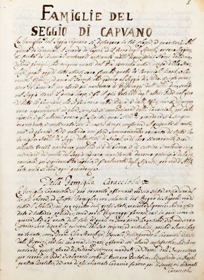 Esame della Nobiltà Napoletana