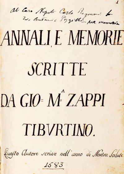 Annali e Memorie