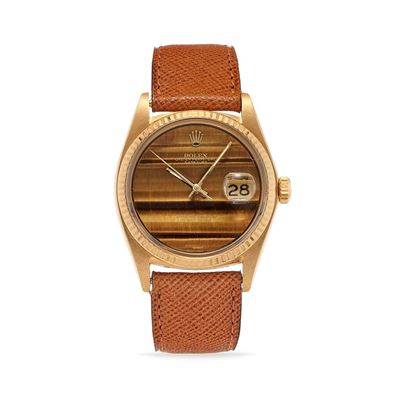 Datejust 1601 con quadrante in occhio di tigre, anni '70