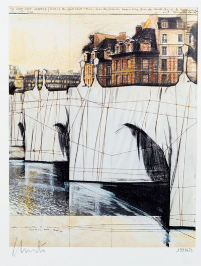 The Pont Neuf Wrapped, Project For Paris, 1976