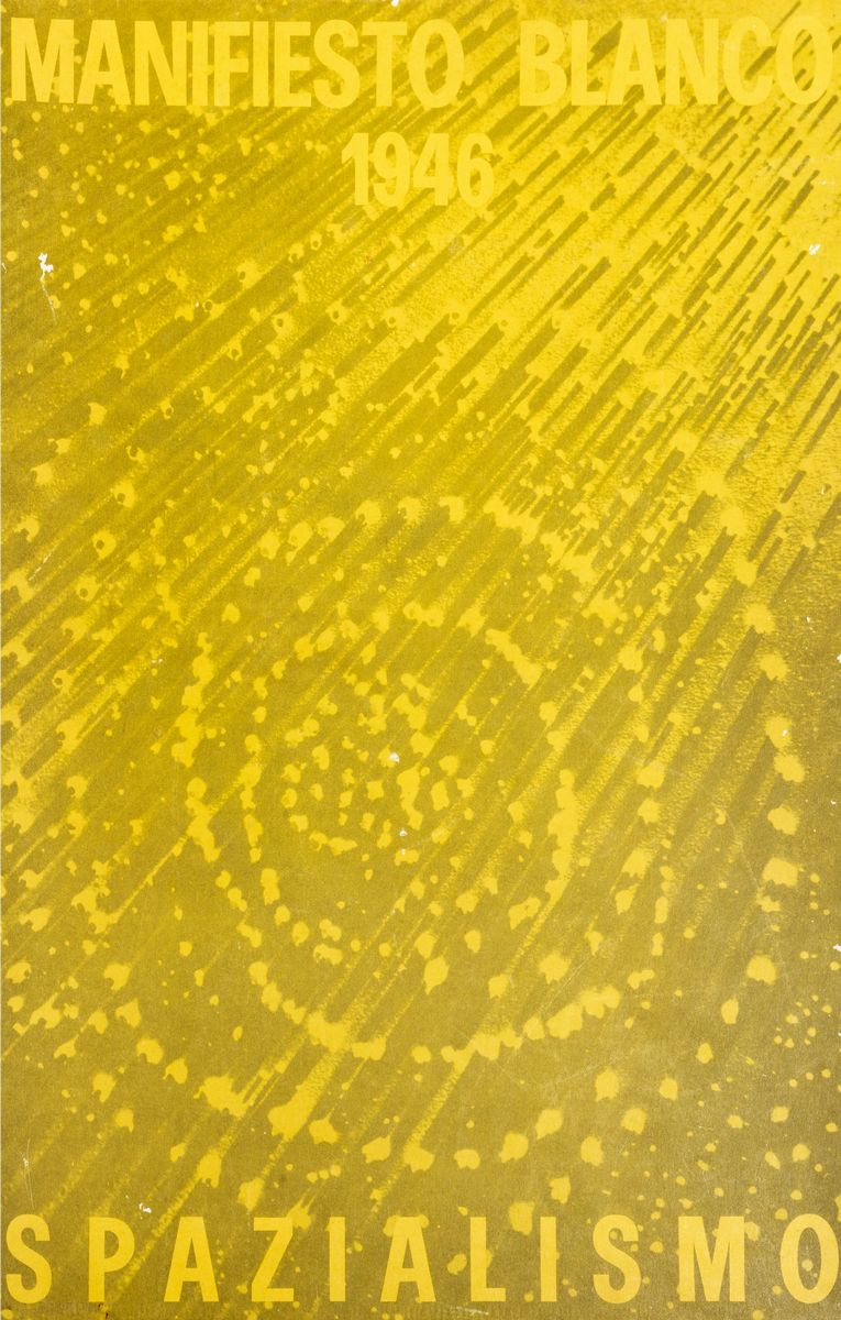 Lucio Fontana - Manifiesto Blanco