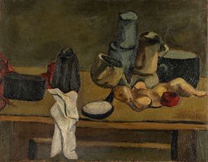 Natura morta con caffettiera