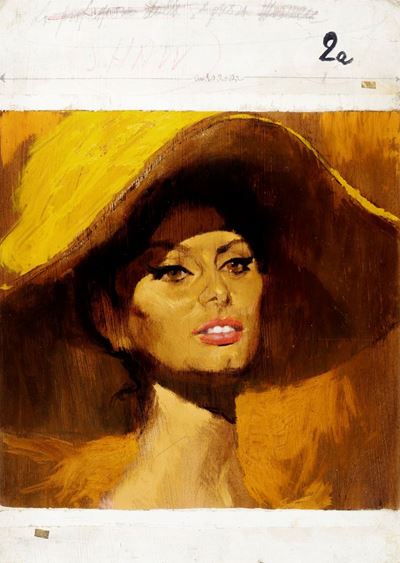 La professione della signora Warren, tempera su cartoncino