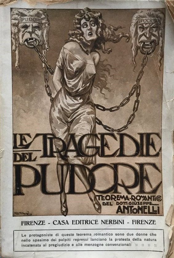 Giove Toppi - Copertina per 'Le tragedie del pudore', matita, china e acquerello su cartoncino, 1...