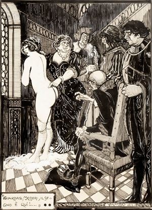 "Guardate messeri, il segno è qui!"