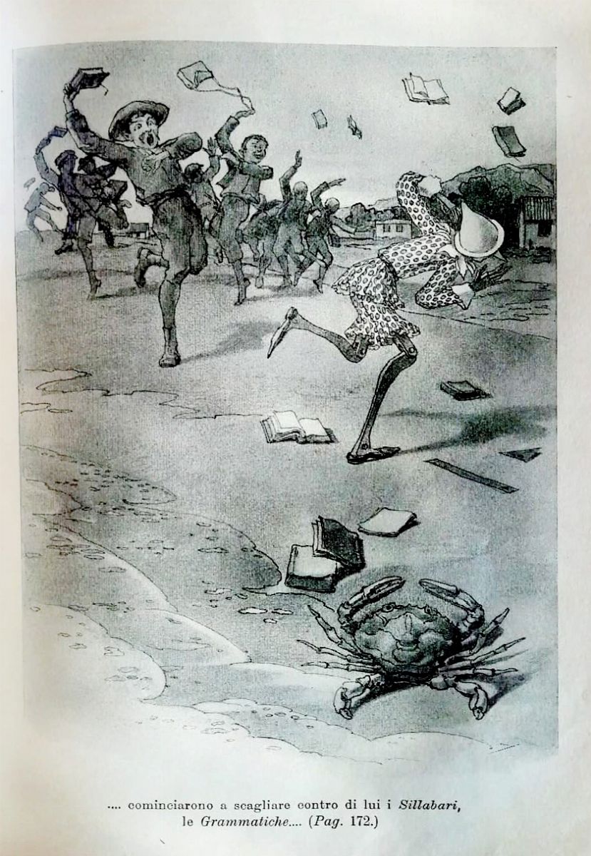 Cavalieri Luigi & Maria Augusta - Cavalieri, Studio preliminare per 'Pinocchio', matita su carta