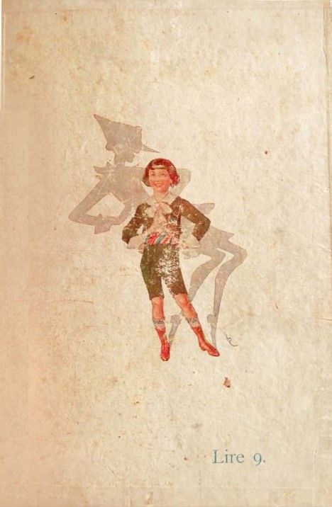 Cavalieri Luigi & Maria Augusta - Cavalieri, Studio preliminare per 'Pinocchio' (1924), matita su...