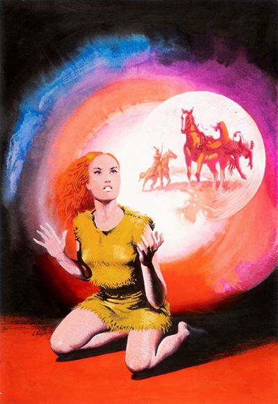Bleck - Copertina per Grande Blek Gigante n. 14, tempera su cartone