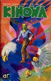 Dino Busett - Kinowa - Missione senza ritorno, tempera su cartone