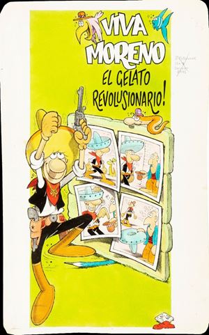 Jacovitti Benito - Cocco Bill: gelato Moreno