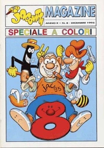Copertina per Jacovitti Magazine n. 8, 1995