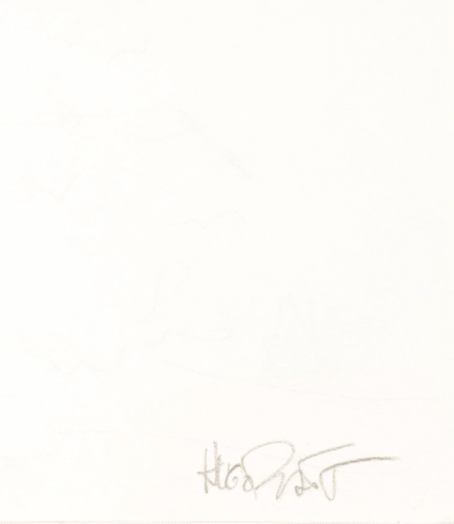 Hugo Pratt - Gli scorpioni del deserto - Brise de Mer, matita su carta, 21 x 29,5 cm, 1992