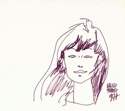 Pandora - Pennarello su cartoncino, 35 x 31 cm, 1978