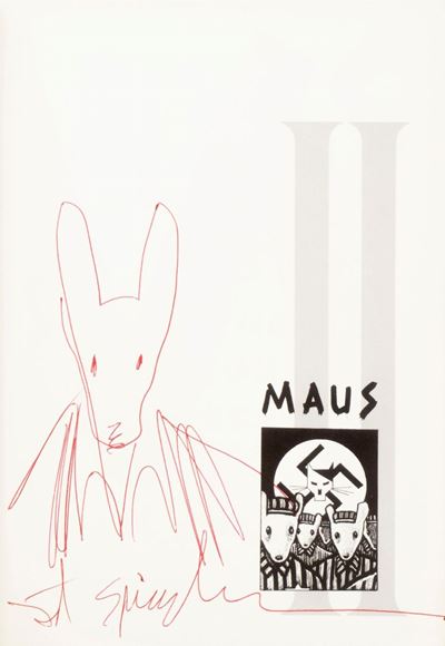 Disegno originale per "Maus", biro su carta