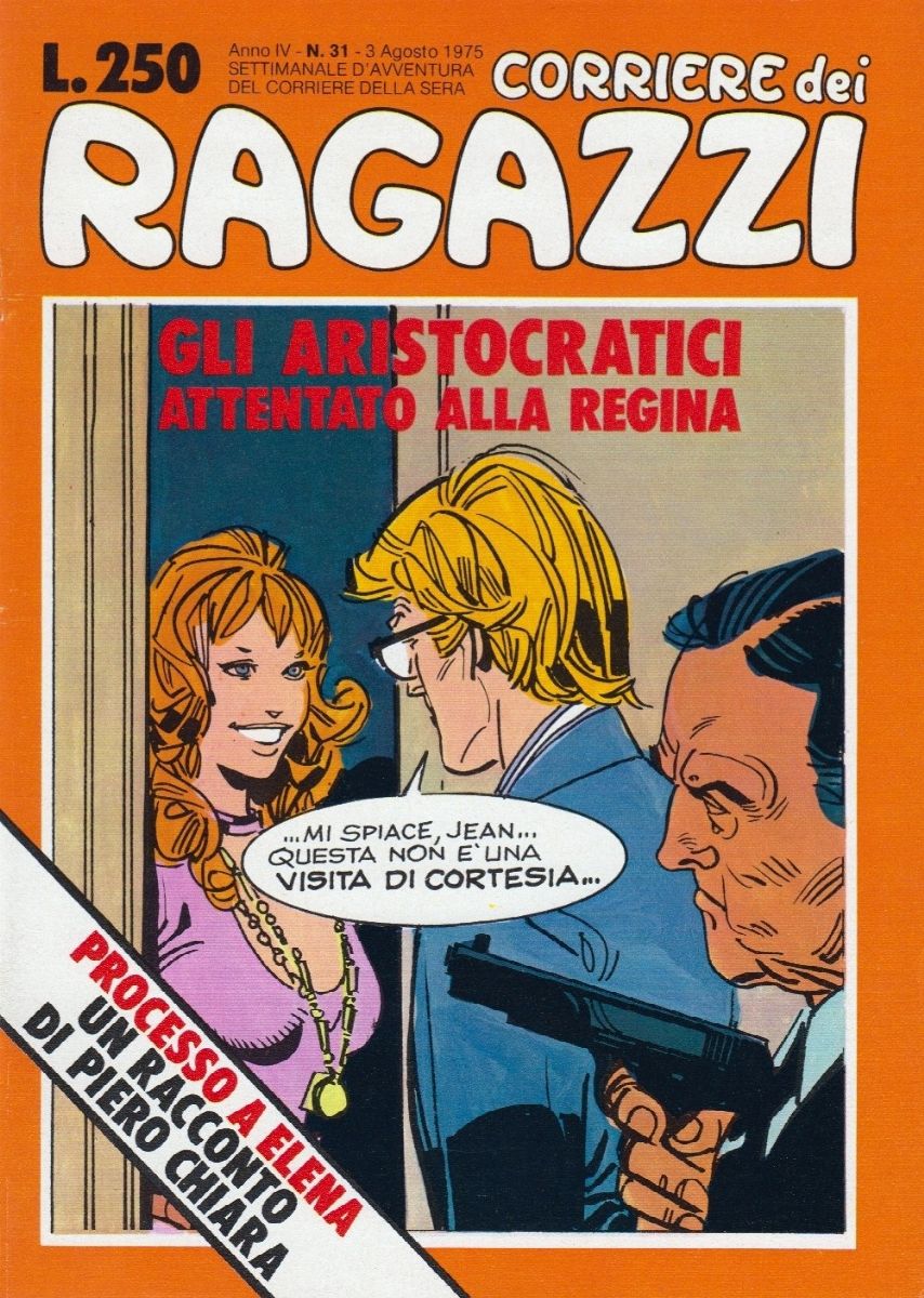 Ferdinando Tacconi - Gli Aristocratici - Attentato alla regina, matita e china su cartoncino
