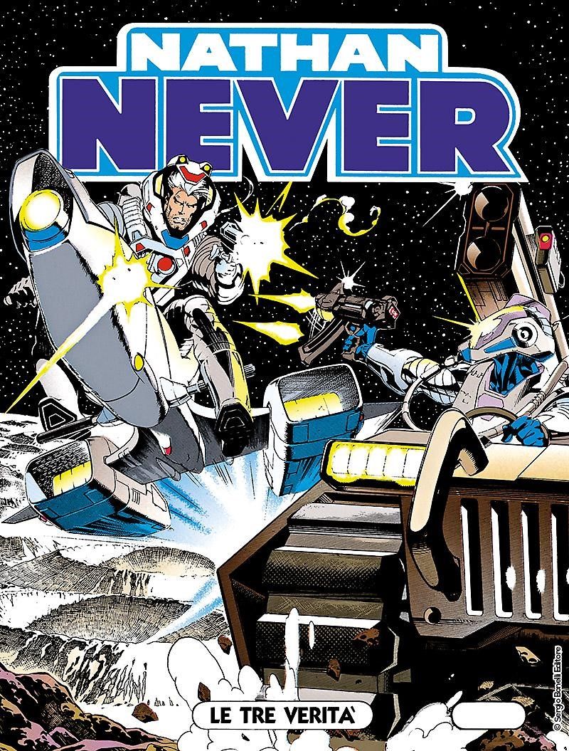 Claudio Castellini - Nathan Never - Le tre verità, matita, china e retino su cartoncino