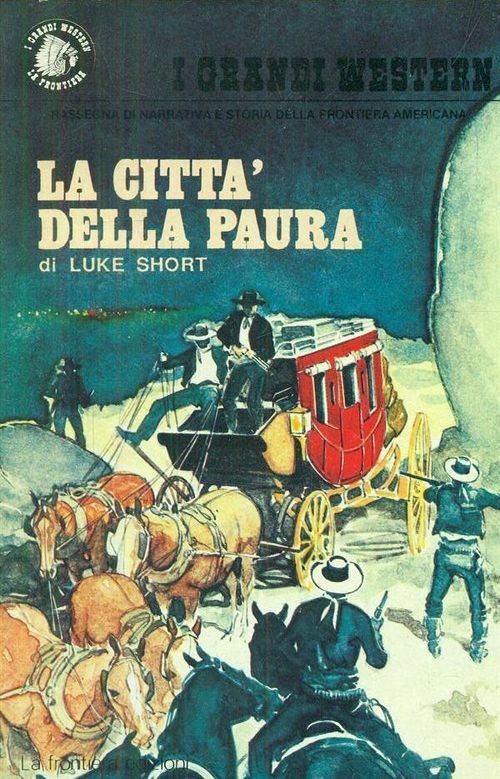 Giovanni Ticci - I grandi Western - La città della paura, matita e acquerello su cartone
