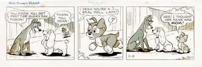 Scamp - Striscia giornaliera del 16/02/1976