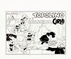 Topolino e il misterioso corvo