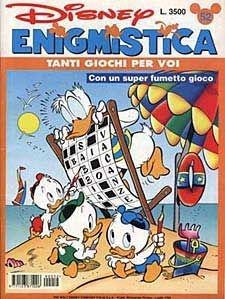 Laura Molinari - Copertina per 'Disney enigmistica' n. 52, matita e china su cartoncino