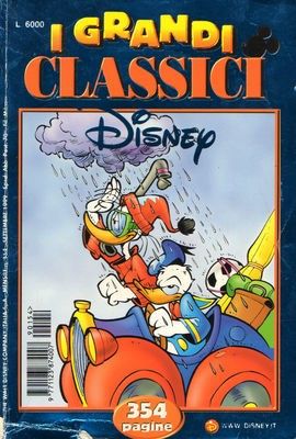 Lorenzo Pastrovicchio - Copertina per 'I Grandi Classici Disney' n. 154, matita e china su carton...