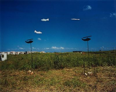 Target Practice Clothesline, Stampa cibachrome vintage