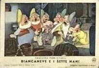 Abelardo Zucchi - Biancaneve e i Sette Nani, China su velina applicata su carta