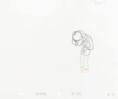 The Simpson - She of Little Faith, matita e pastello su carta