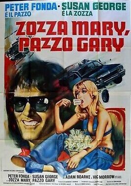 Ermanno Piero Iaia - Bozzetto per la locandina del film 'Zozza Mary, pazzo Gary' (tempera su cart...
