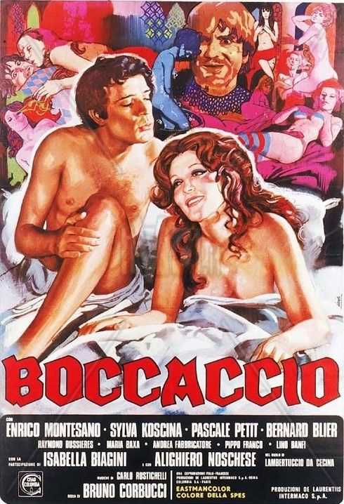 Ermanno Piero Iaia - Bozzetto originale per 'Boccaccio', tempera su cartone