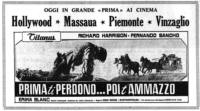 Franco Picchioni - Bozzetto per 'Prima ti perdono...poi t'ammazzo', tempera su cartone