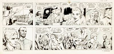 Flash Gordon, Undersea Kingdom - Tavola domenicale del 21/09/1975