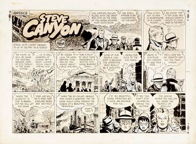 Steve Canyon - Tavola domenicale del 24/02/1963