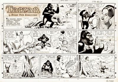 Tarzan - Tavola domenicale del 1967