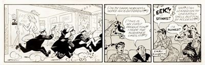 Frazetta, Li'l Abner - Striscia giornaliera del 31/05/1957