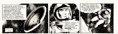 Twin Earths - Kidnapped, matita e china su cartoncino