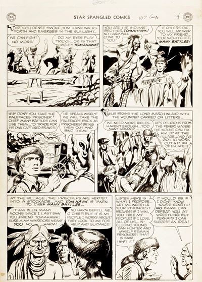 Tomahawk - The Brave Who Hunted Tomahawk, matita e china su cartoncino