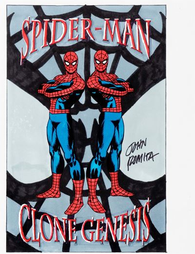 Spider-Man: Clone Genesis, pennarello su cartoncino
