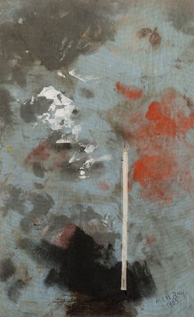 By Request, olio su stoffa, 1965