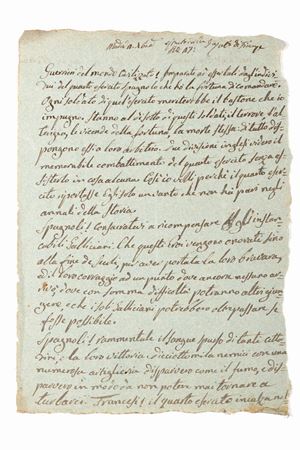 Avviso del generale Wellington