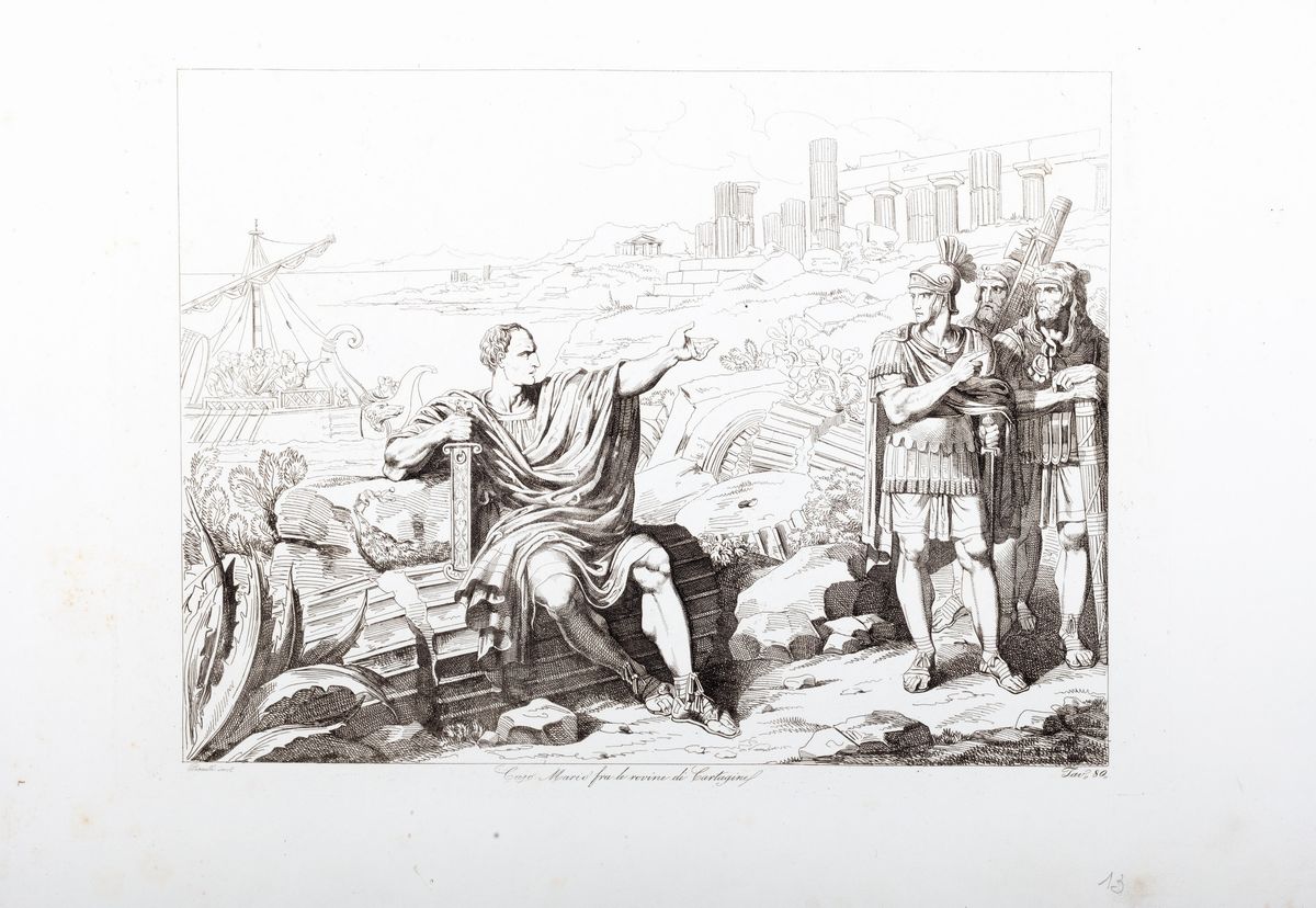 Bartolomeo Pinelli - Episodi della Storia Romana